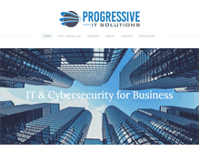 Tablet Screenshot of progressiveitsolutions.com
